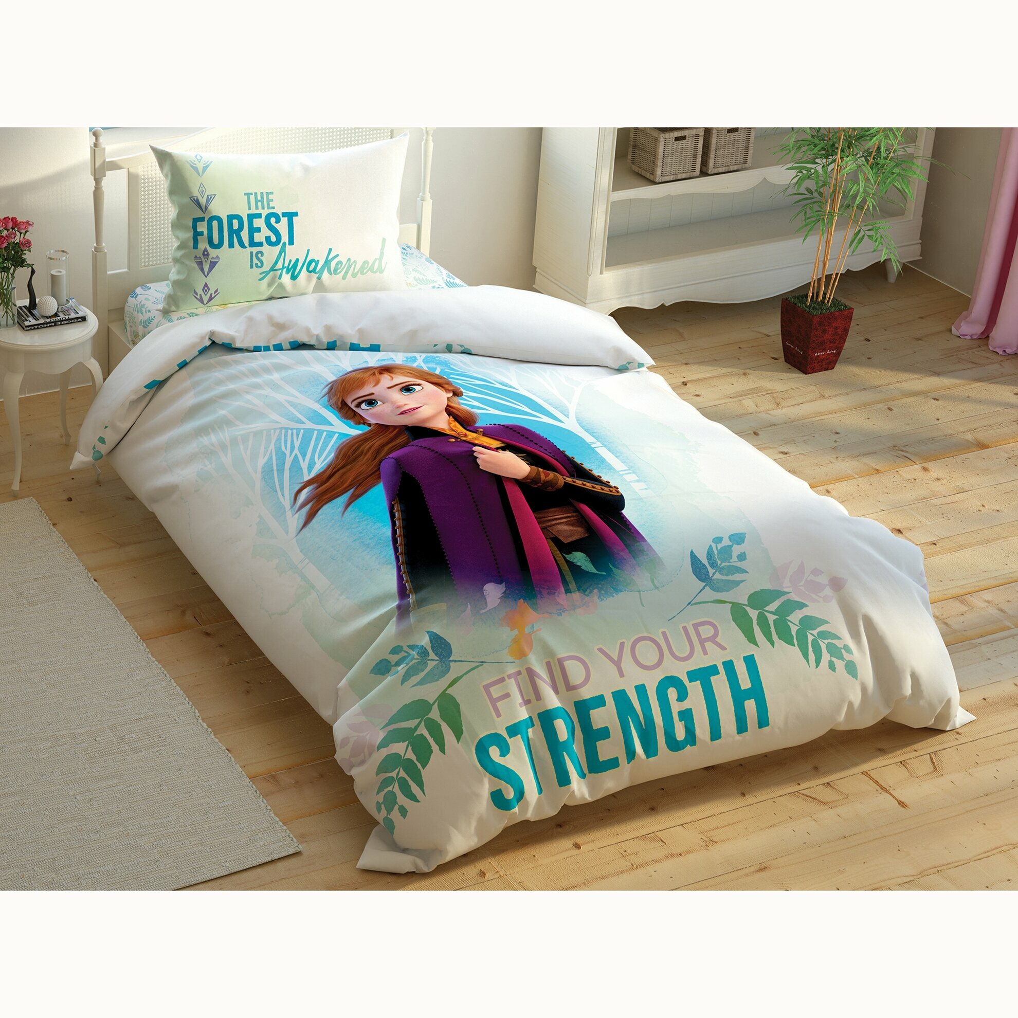 TAÇ DİSNEY FROZEN 2 DOUBLE GLOW ÇİFT TARAFLI LİSANSLI NEVRESİM TAKIMI