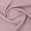 Akella Ekose Linen Kumaş (Kanaviçe) Simli Pudra
