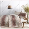 Curve Tek Kişilik Yatak Örtüsü 160X230  Krem