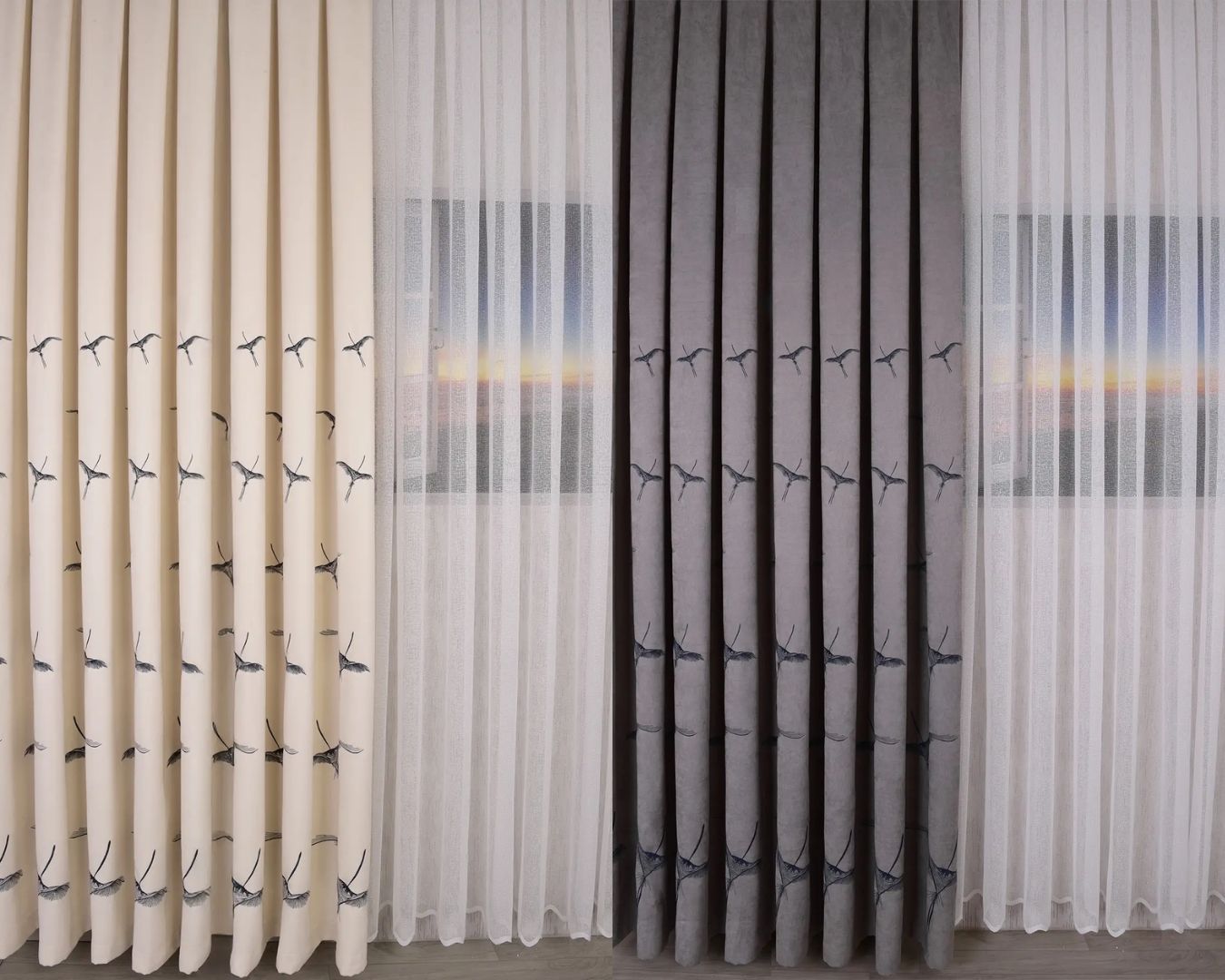 Nakışlı Fon Perdeler: Ev Dekorunda Zarif Dokunuşlar