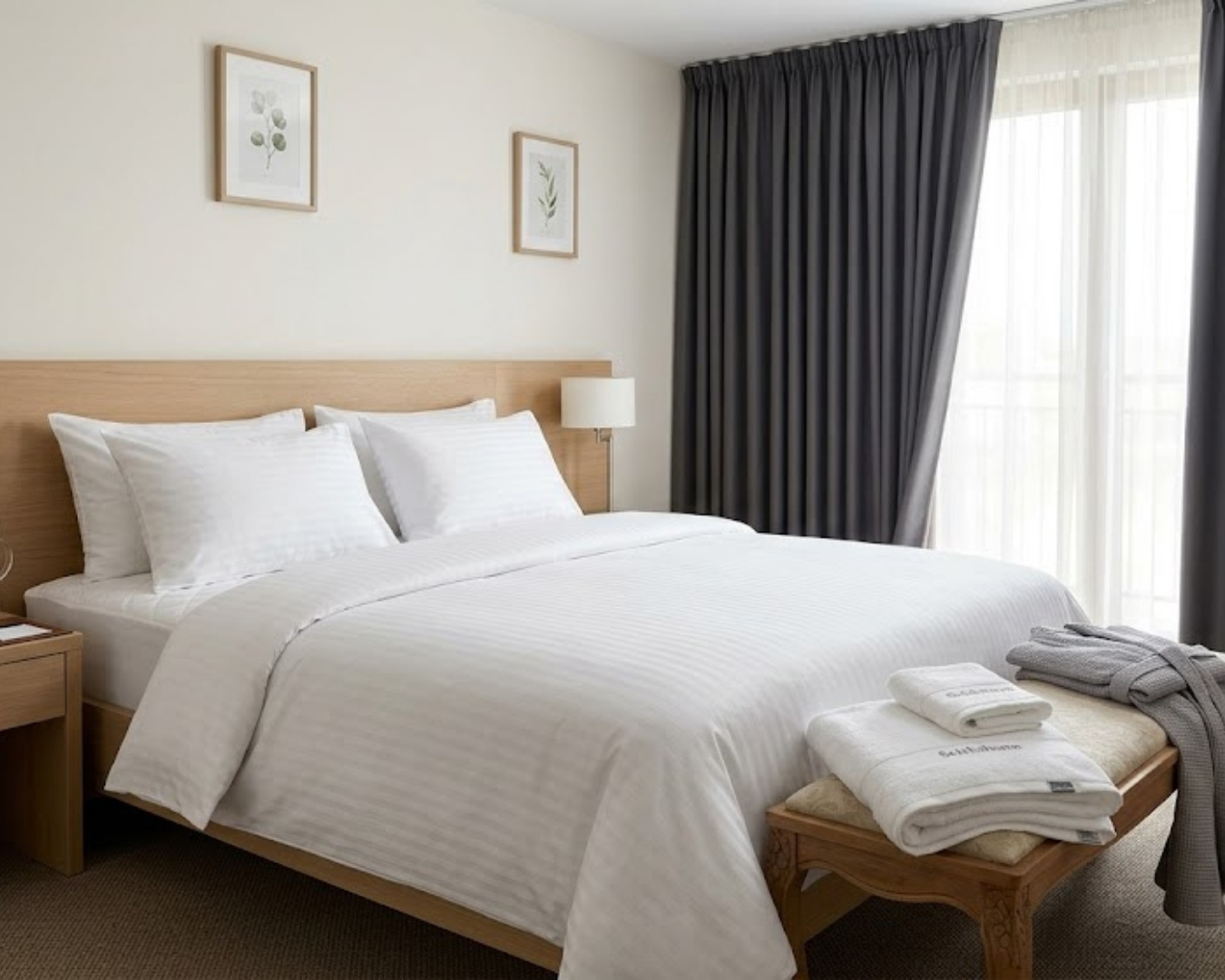 Otel ve Yurt Odaları İçin Profesyonel Tekstil Çözümleri