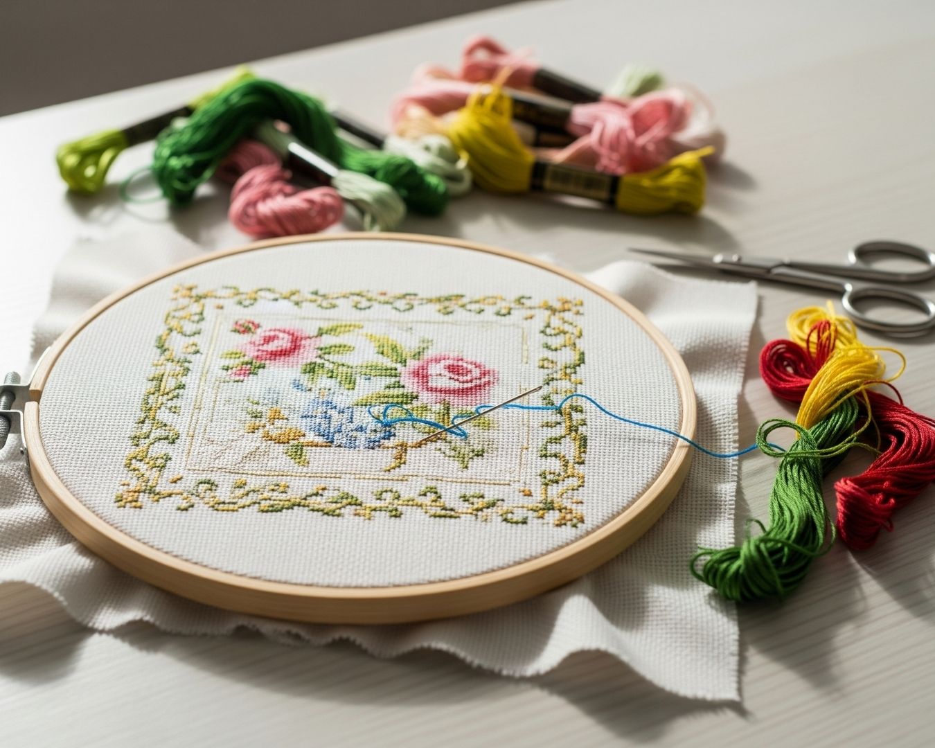 SeteksHome Etamin Kumaş: El İşlerine ve Dekora İlham Veren Kullanımlar